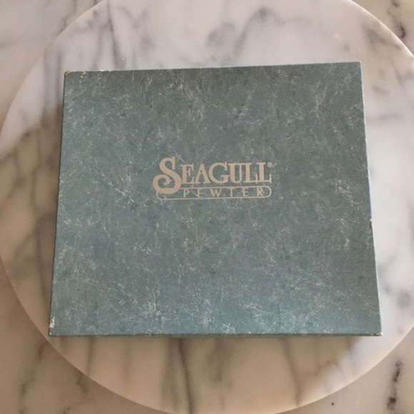 NIB Granite & Pewter Cheese Plate - Picture 3 of 3